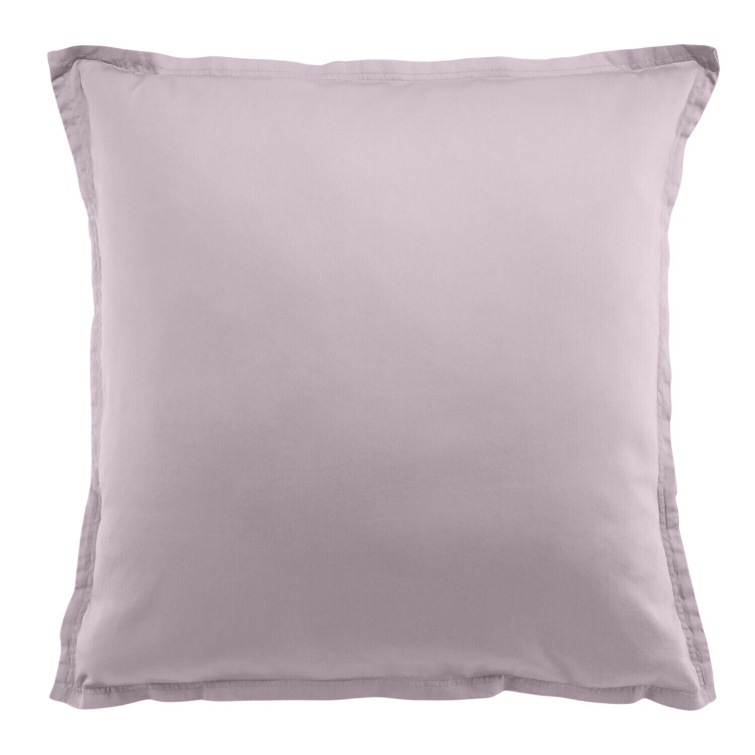 Paire de Taies D'oreiller 100% Satin De Coton 105 Fils Tourterelle
