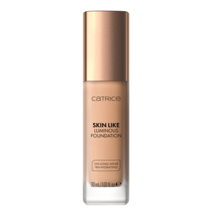 Skin Like Luminous Foundation - Fond de Teint Lumineux Formule Ultra-Fluide Waterproof 30ml