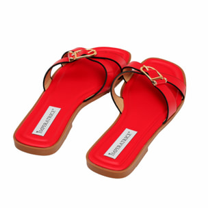 Ciabattine in simil pelle