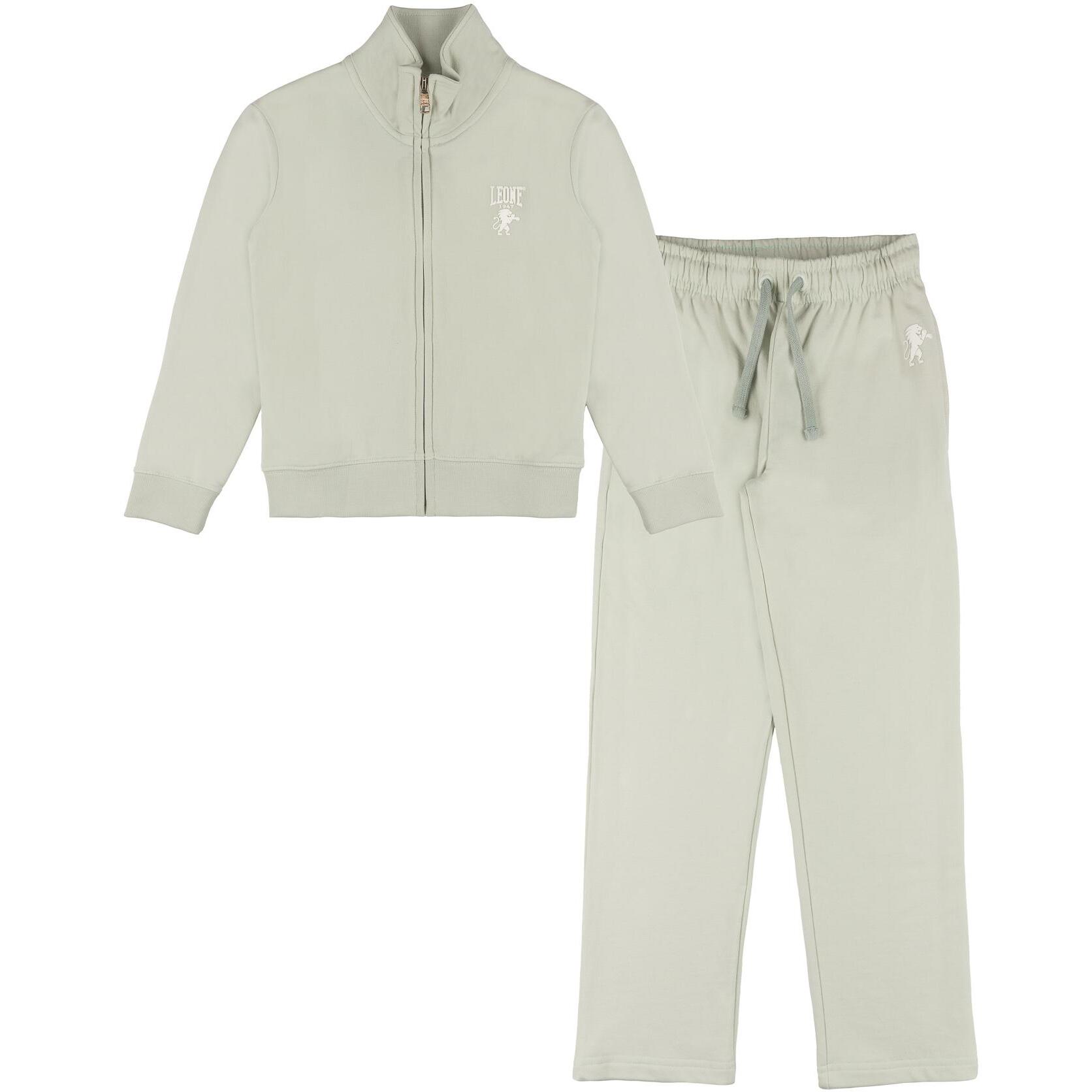 Tuta invernale da bambina collo alto e zip Leone 1947 Fresh