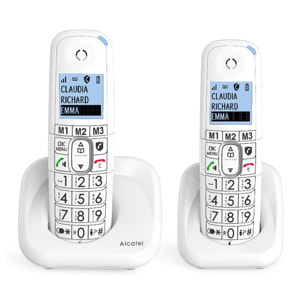 Alcatel XL785 Duo Blanco / Teléfonos inalámbricos