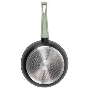 Juego de Sartenes en Aluminio prensado Ø20Ø24cm CEDAR San Ignacio