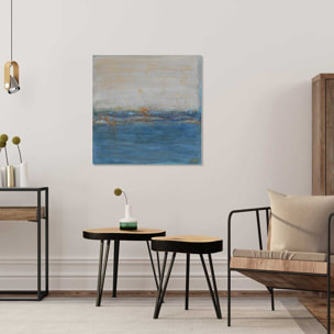 Tableau moderne rivage d'or Tableau alu Dibond