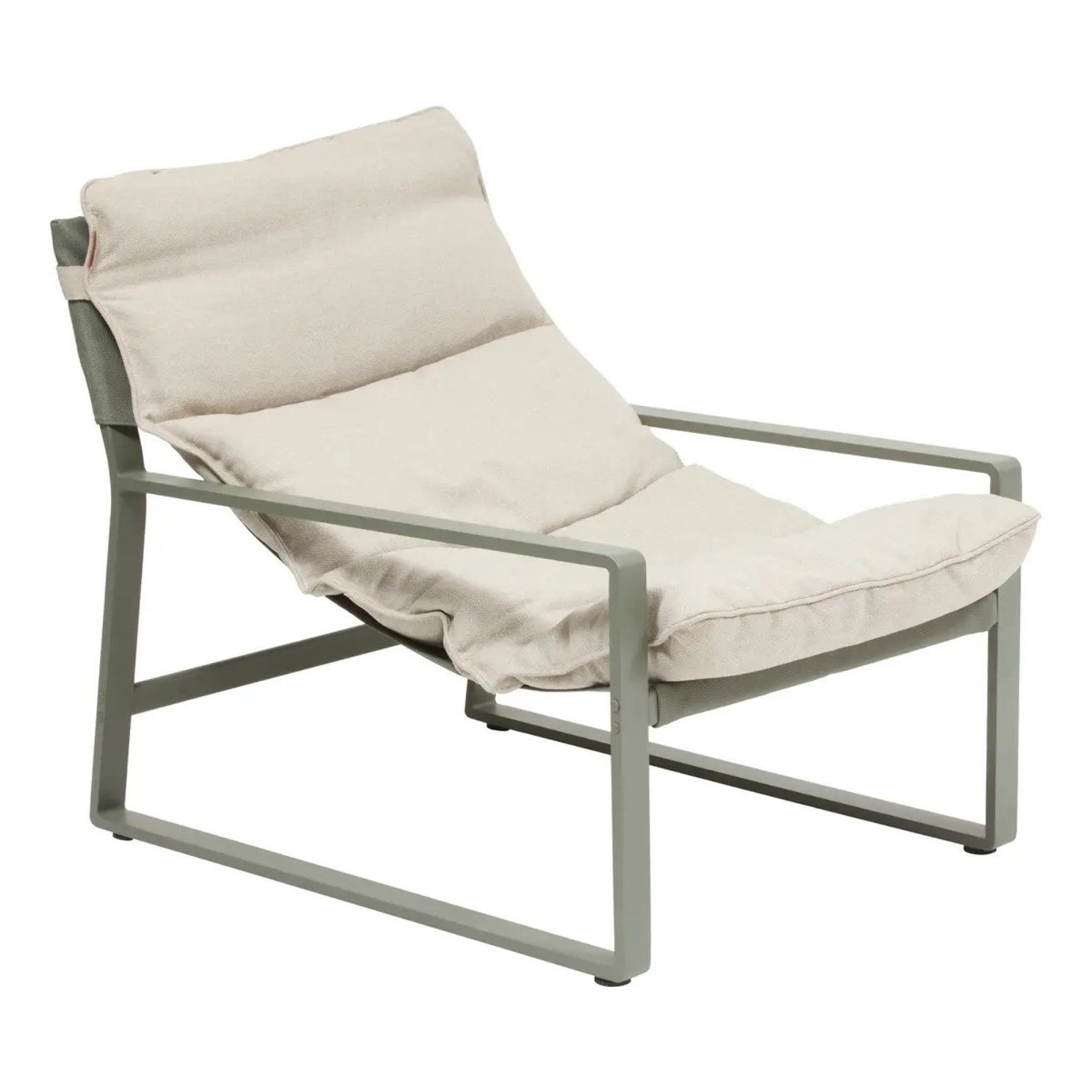 Fauteuil relax de jardin Lambinio vert laurier