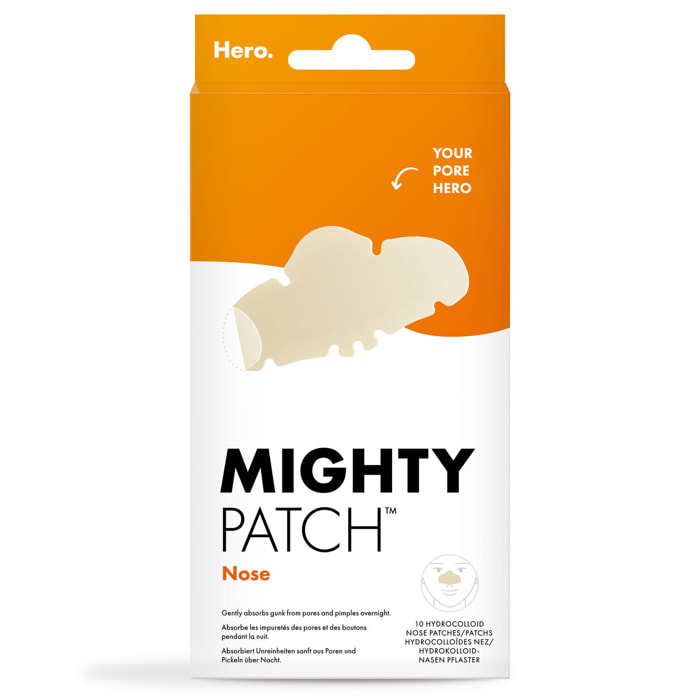 HERO Mighty Patch - Patchs Anti-Acné Nose 10 Patchs