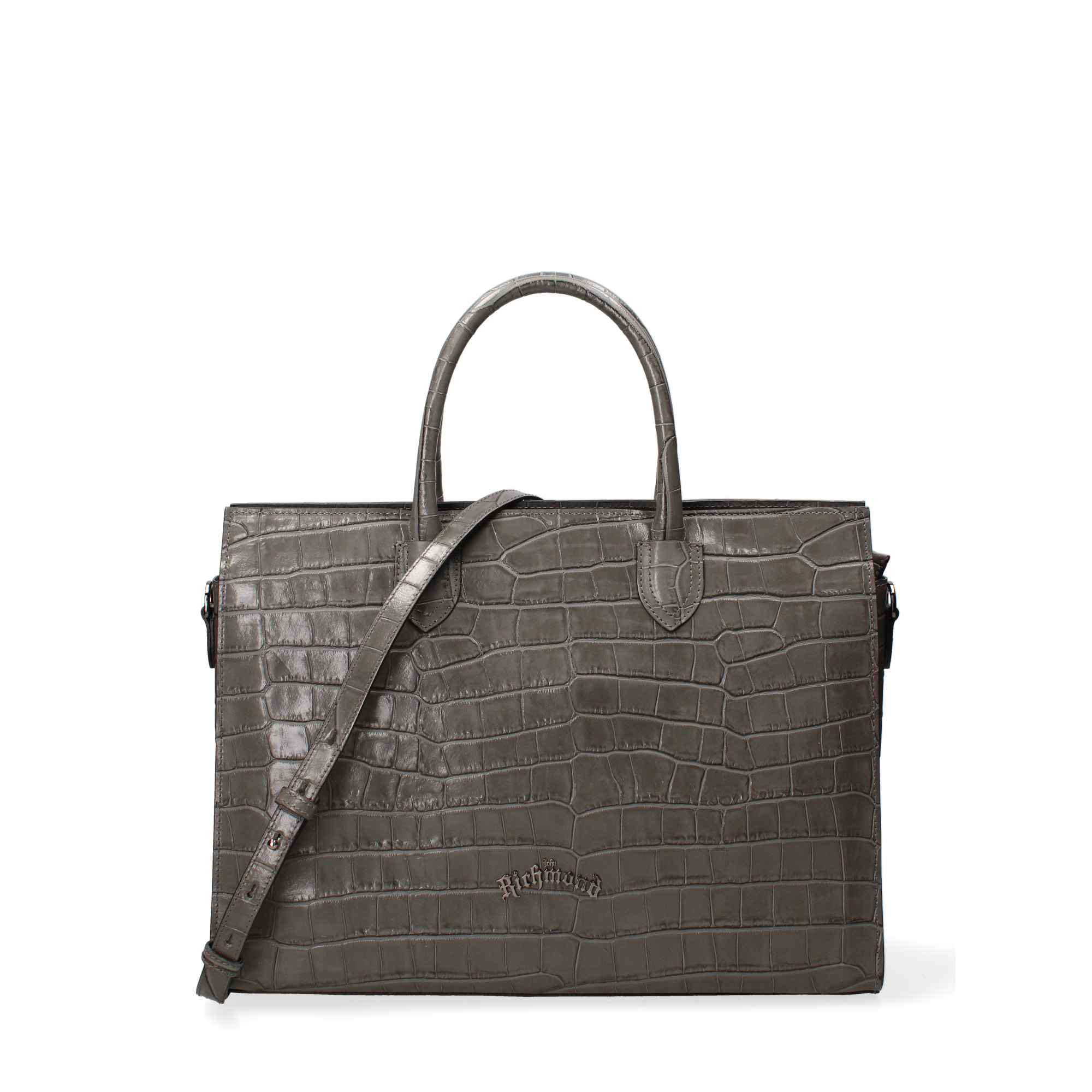 Borsa a mano da donna In Vera pelle Made in Italy 39x29x12 cm