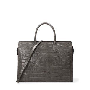 Borsa a mano da donna In Vera pelle Made in Italy 39x29x12 cm