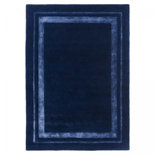 Tapis salon et chambre fait main en laine motif simple CHICDOUJ