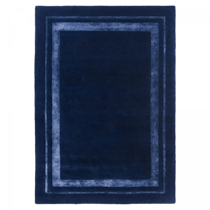 Tapis salon et chambre fait main en laine motif simple CHICDOUJ