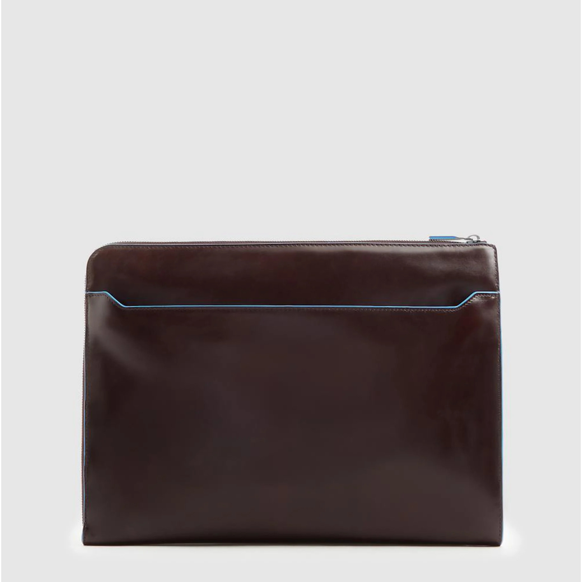 Piquadro Custodia in pelle porta pc con manici a scomparsa, tasca per AirPods®, schermata con protezione RFID