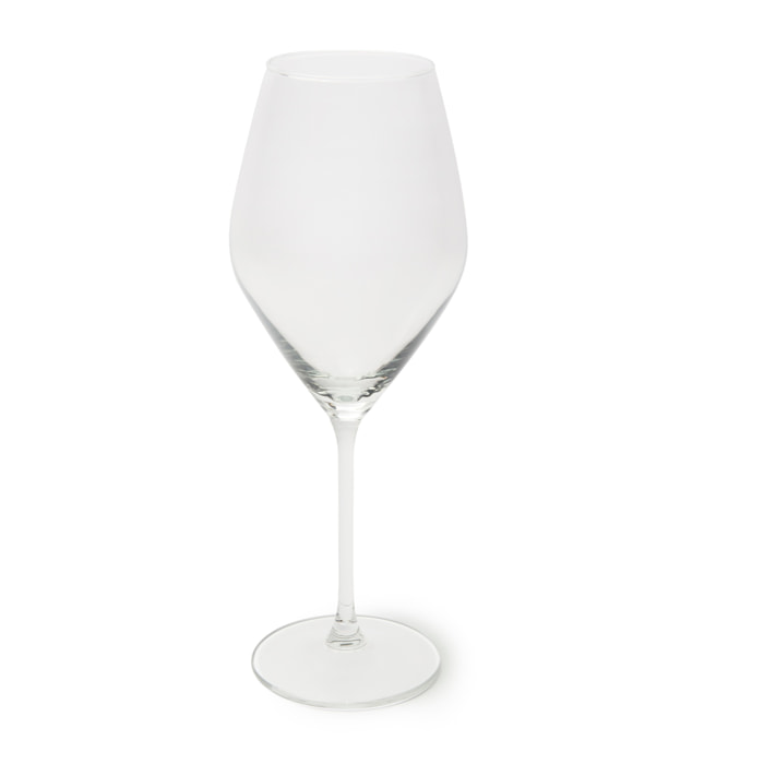 Set de 6 verres à vin Excelsa – Asti, Verre Transparent 47 cl