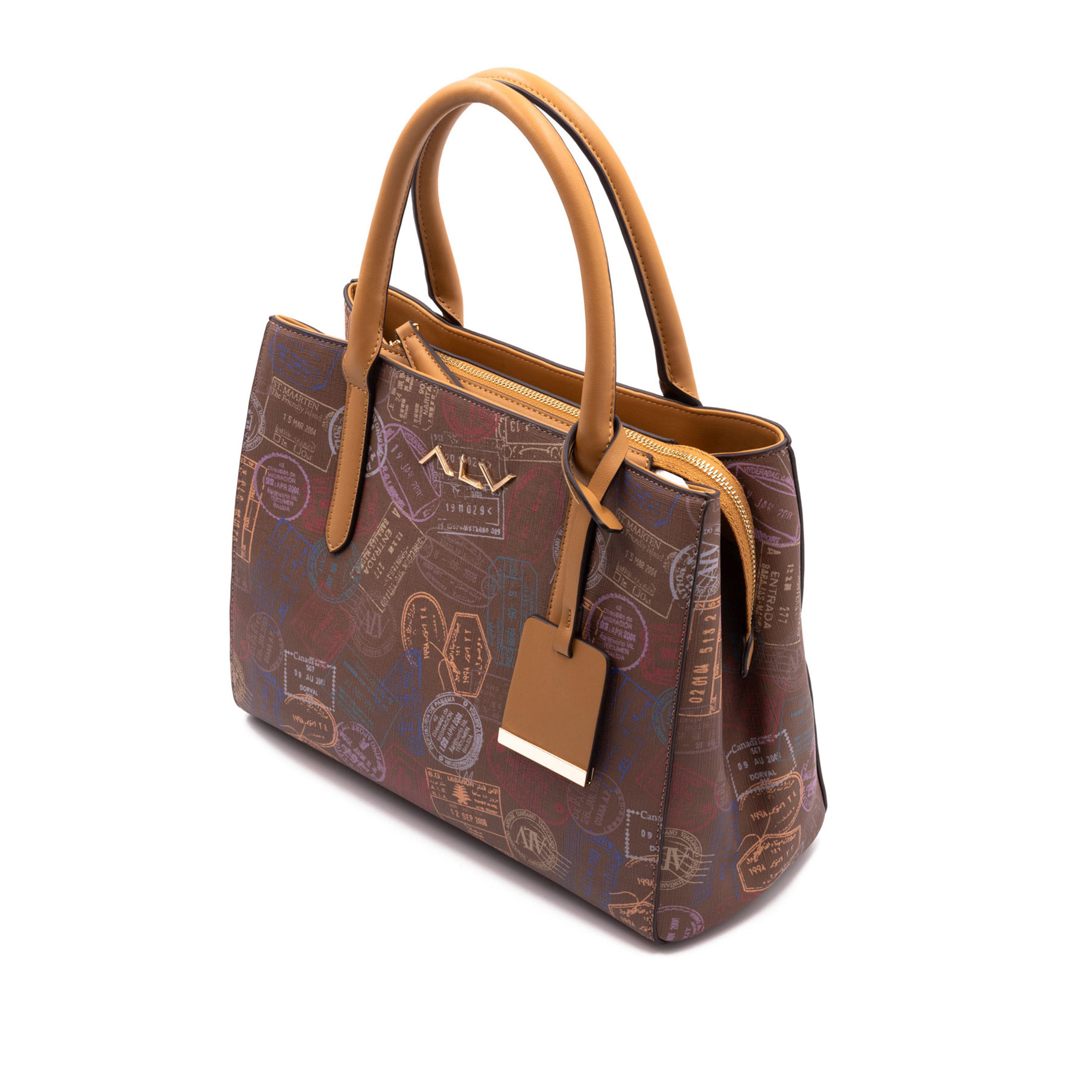 Borsa a spalla  da donna Poliuretano Prodotto alla Moda 30x21x13 cm