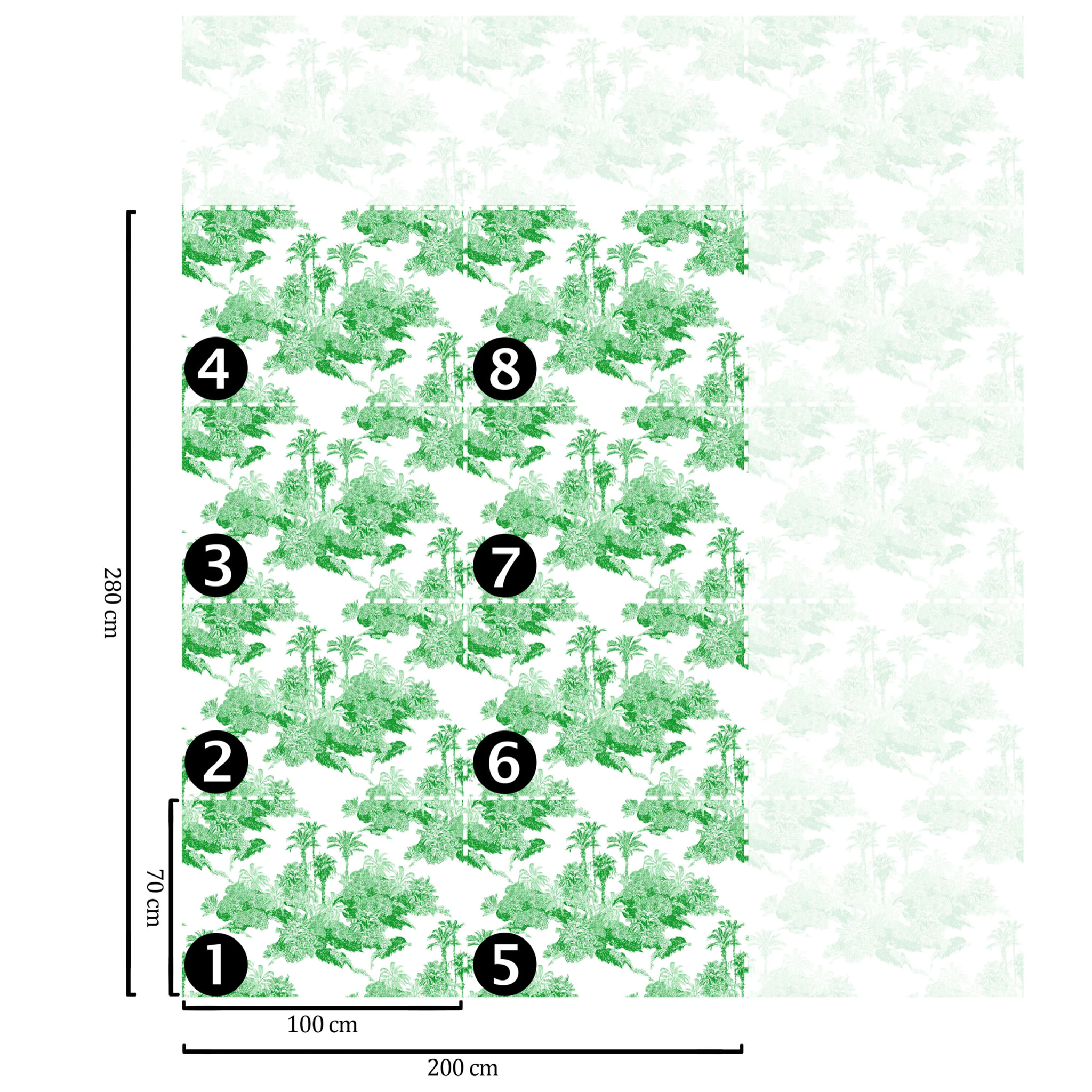 Carta da Parati Toile de Jouy