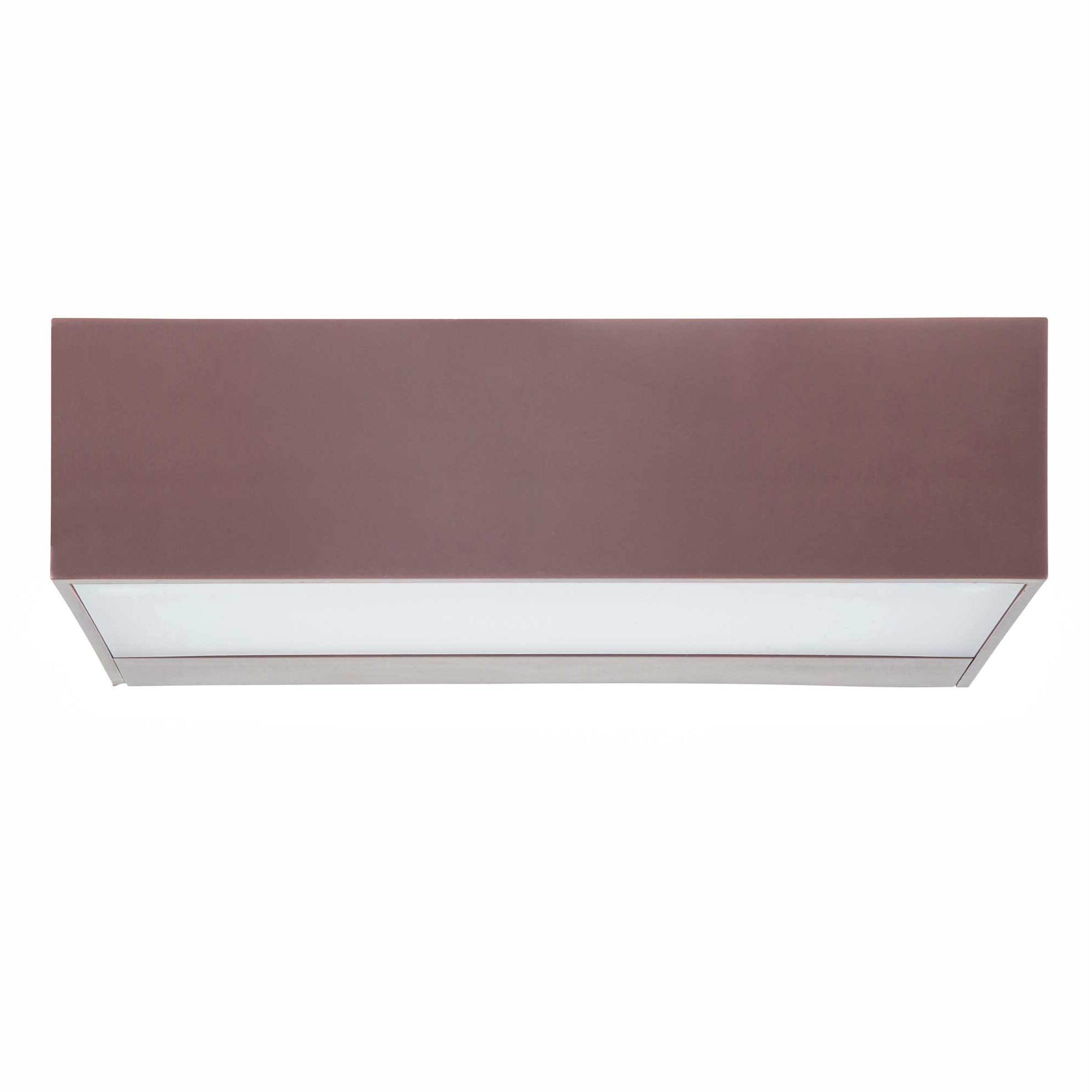 FORLIGHT Ara aplique exterior rectancular con luz led blanco neutro 4000K