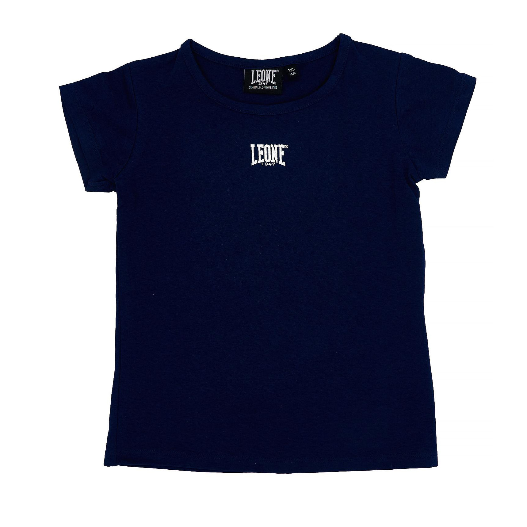 T-shirt a maniche corte logo piccolo da bambina Foil