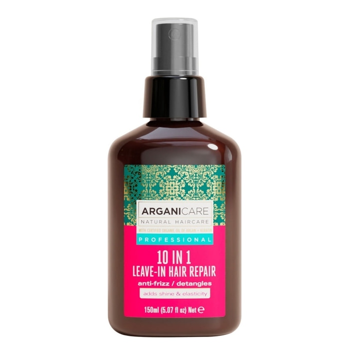 Keratine - Spray Réparateur 10-en-1 sans-Rinçage 150 ml