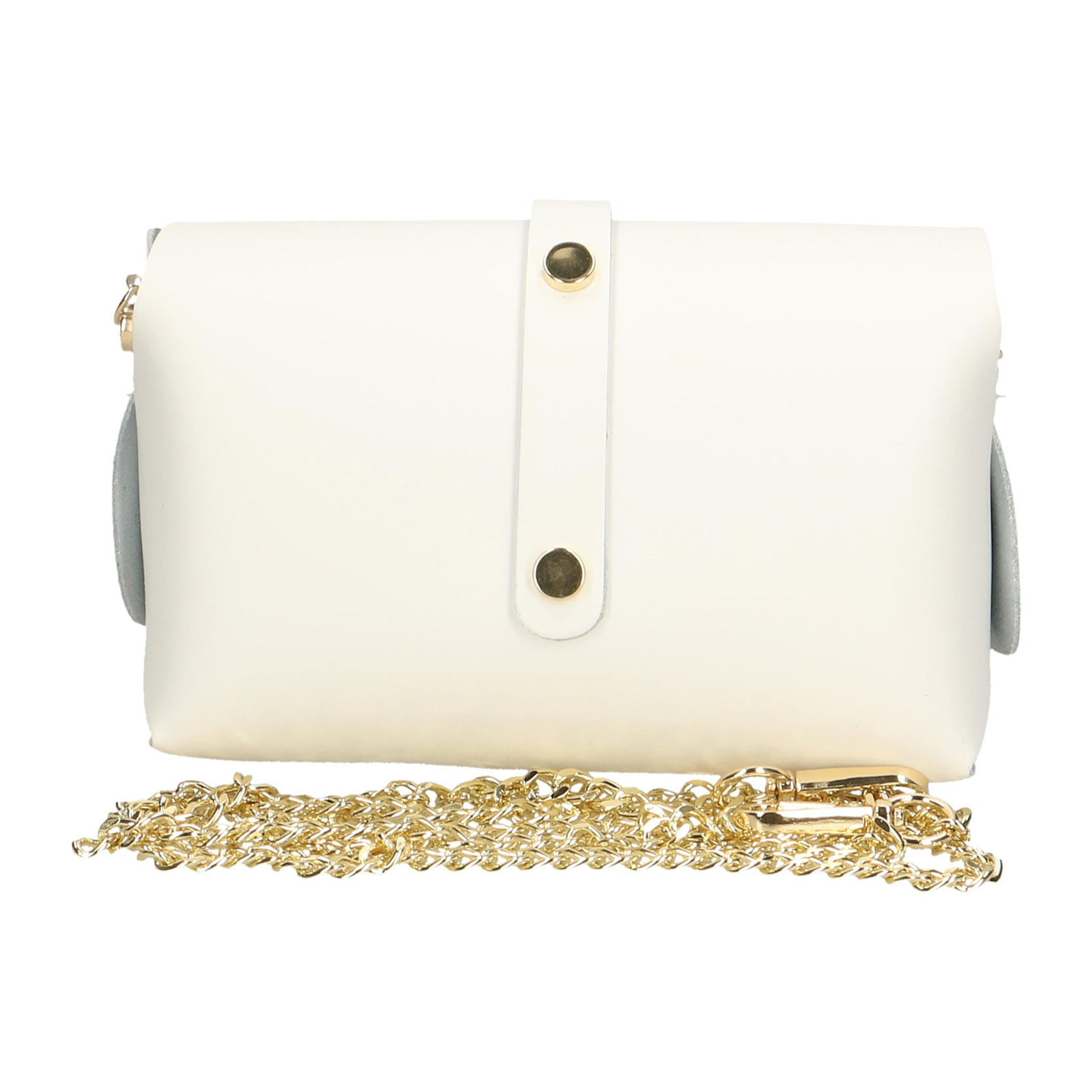 Chicca Borse Borsetta Clutch Bianco