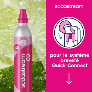 Cylindre CO2 SODASTREAM Recharge CO2 supplément CQC à clip
