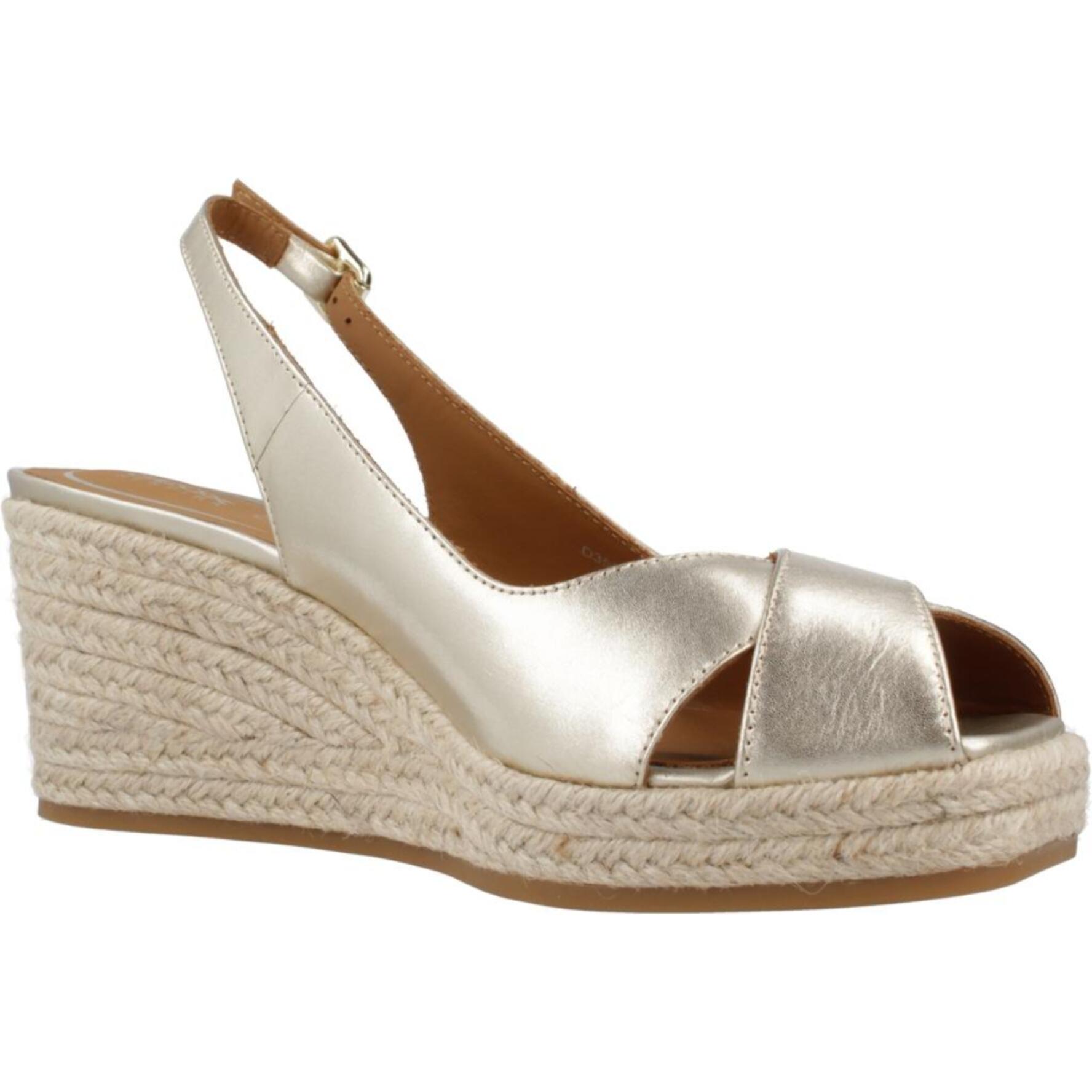 Sandalias Mujer de la marca GEOX  modelo D PANAREA A ORO