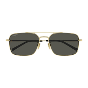 Gafas de Sol Gucci GG1957SA-001 de Metal Hombre 58 mm