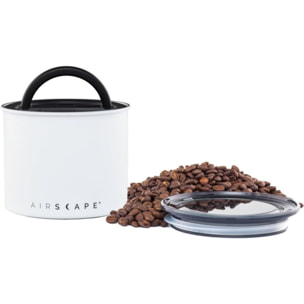 Boite à café AIRSCAPE métal 250gr Blanc mat