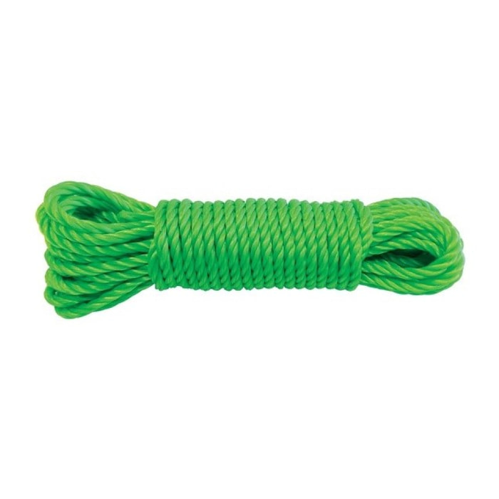 Corde à  Linge en Polypropylène 15M Vert MSV