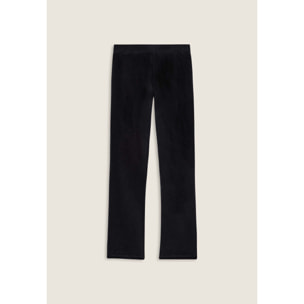 Pantaloni in ciniglia a gamba dritta