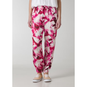 DEHA - Pantalone ALLOVER SATIN JOGGER PANTS in Viscosa per donna