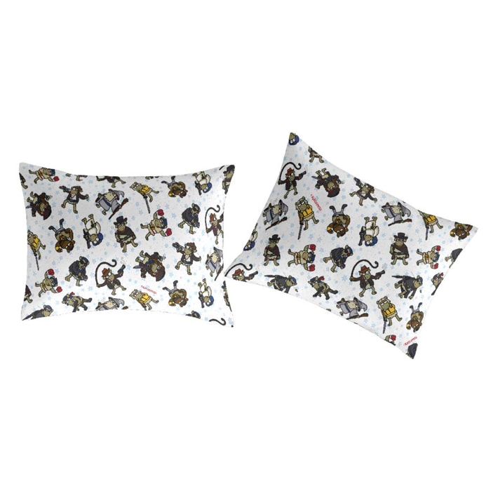 2 Fundas de almohada 50x75 cm MOVIE STARS - 100% algodón -