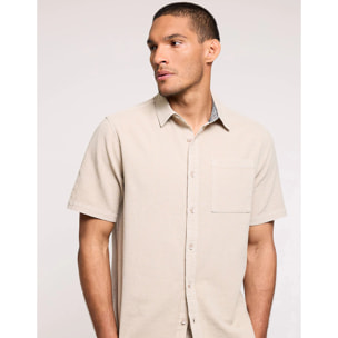 Camisa Manga Corta Gris - Guatape