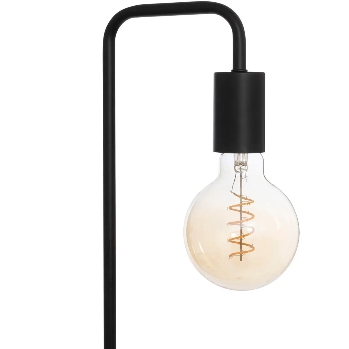 Lampadaire "Keli" métal noir H150cm