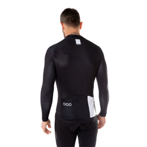 Maillot de manga larga ECOON modelo Tourmalet Men en color Negro