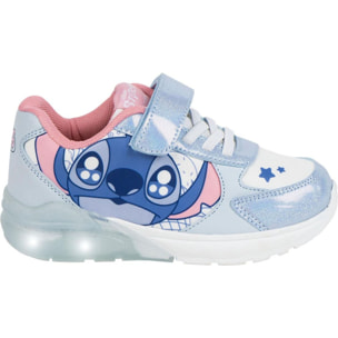 Deportiva Suela Tpr Con Luces Stitch