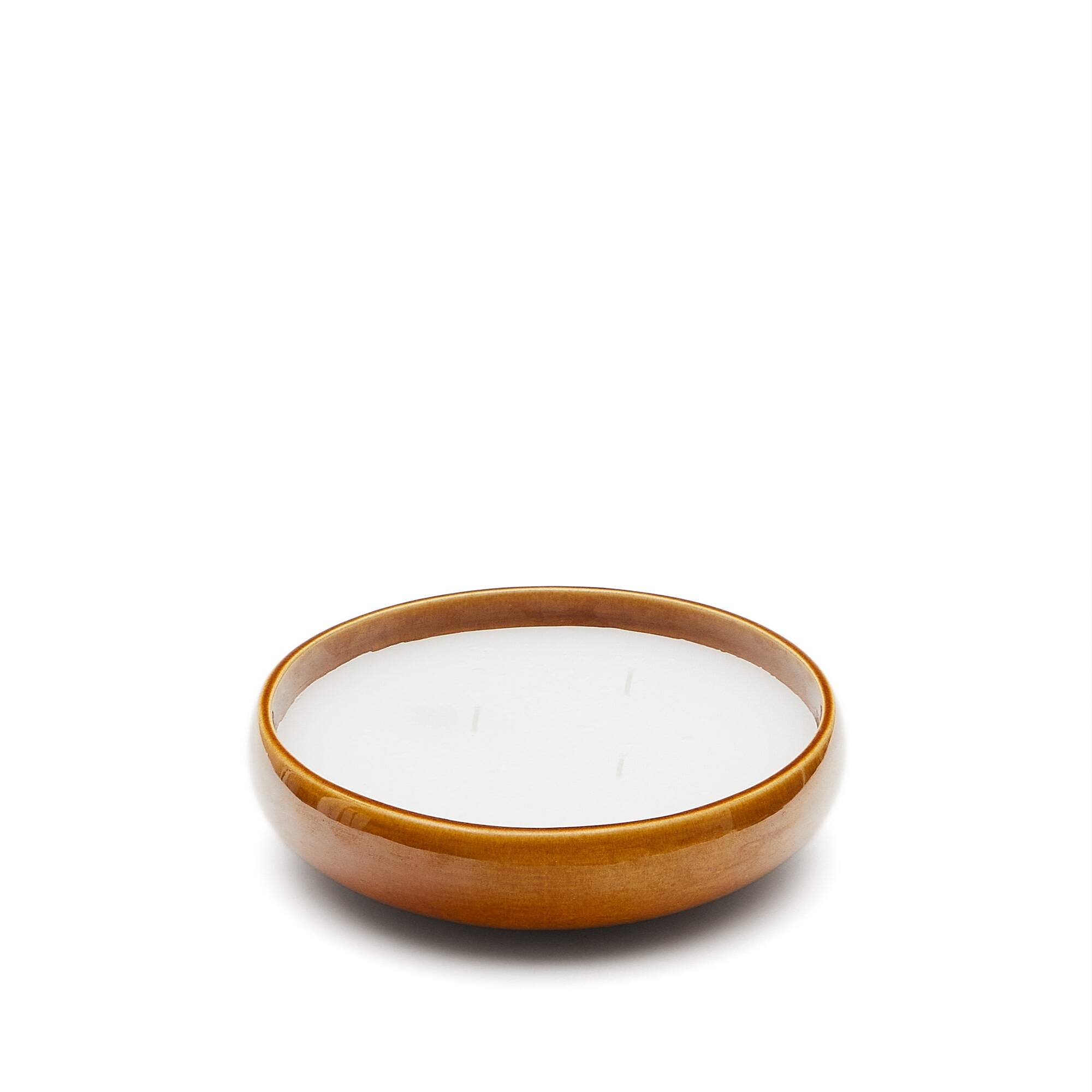 Kave Home - Candela Sapira in ceramica arancione Ø 21 cm