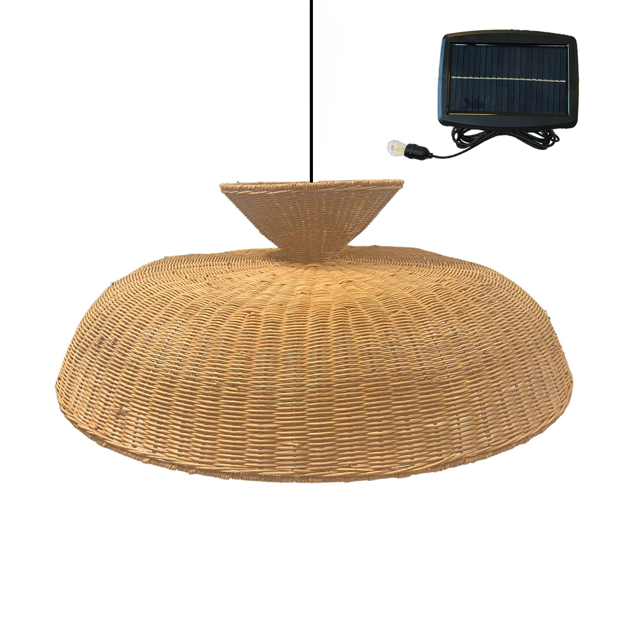 Suspension solaire bohème DARMA SOLAR D80 CM