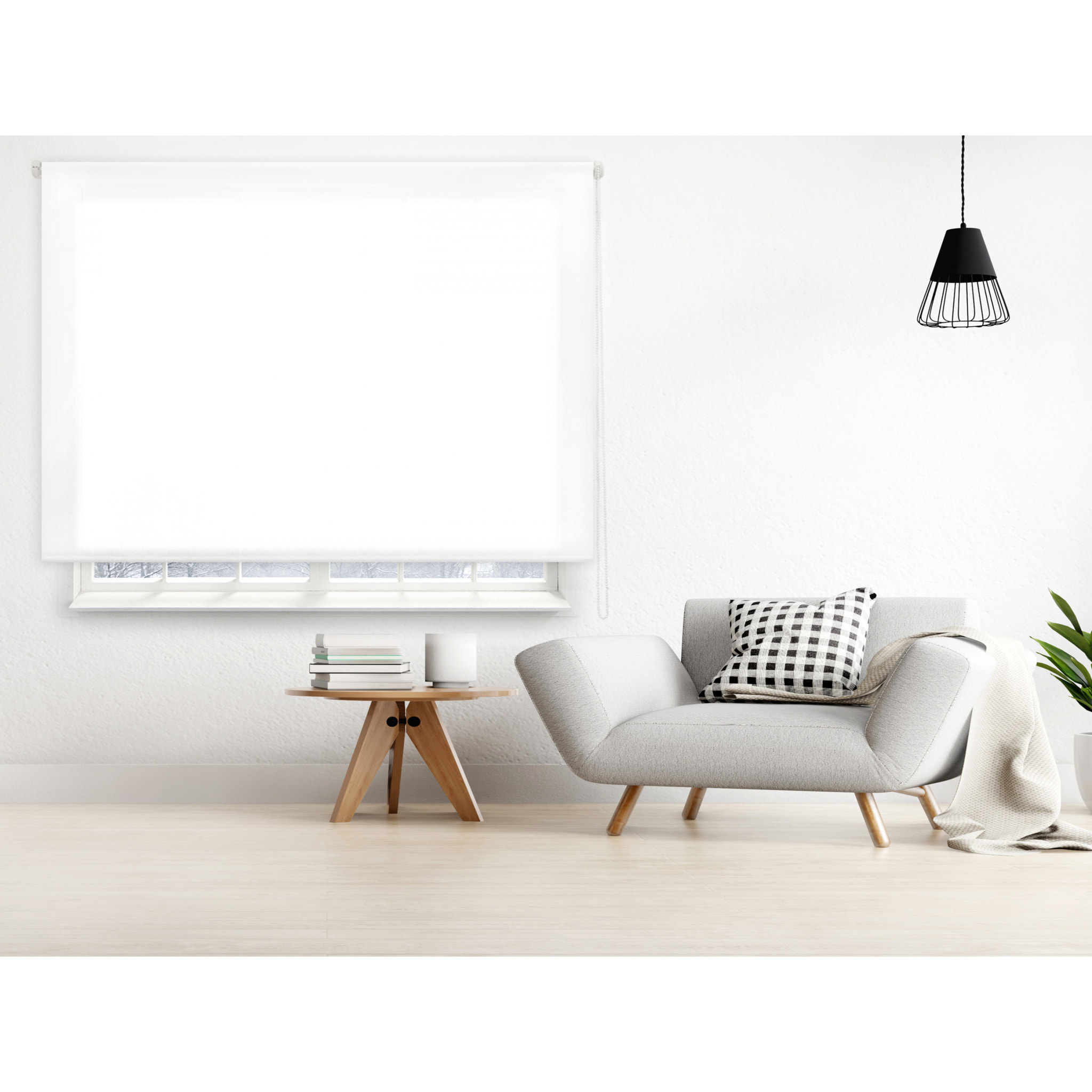 Store enrouleur Polyester Opaque Multicolore