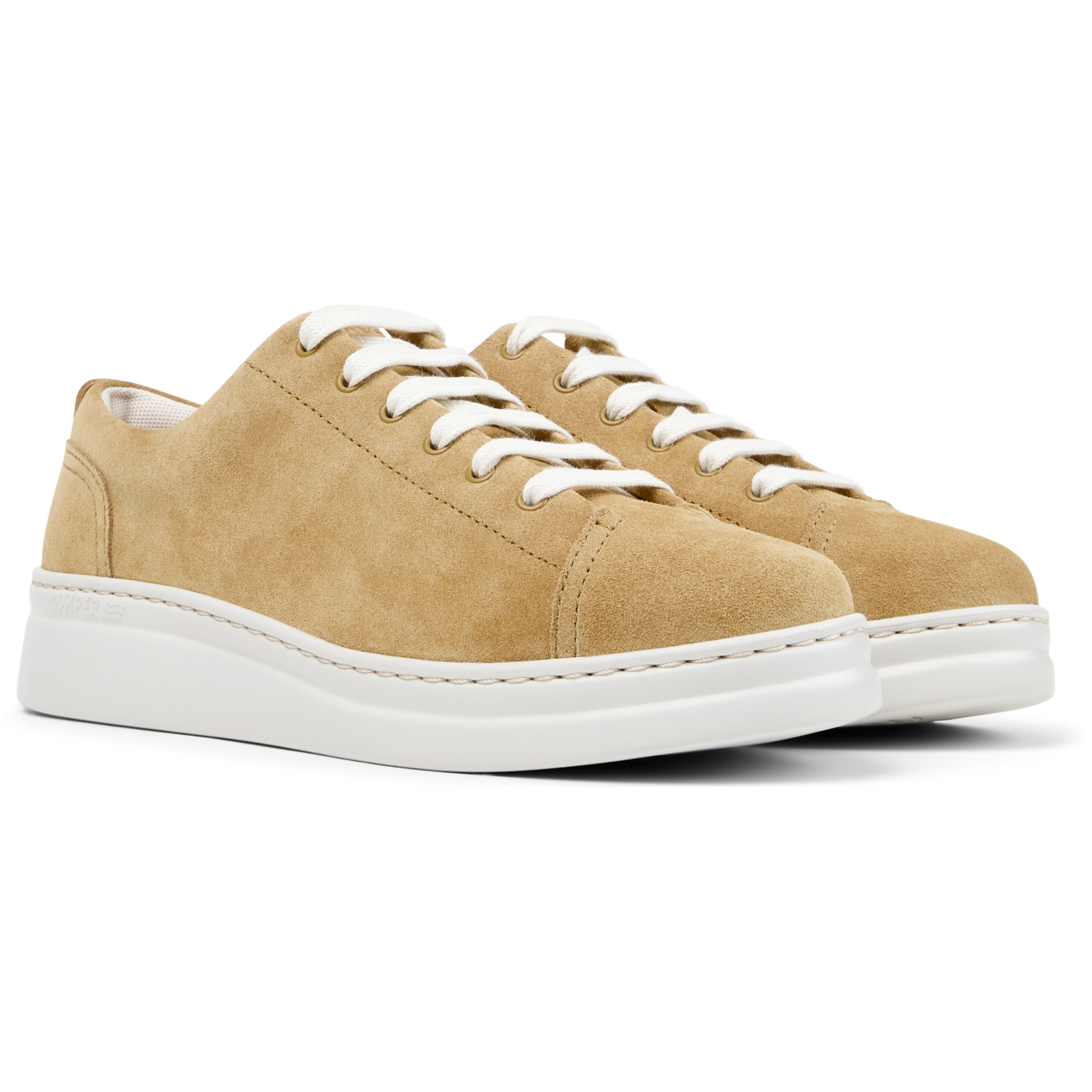 Sneakers - CAMPER Runner Up - Marrone - Pelle scamosciata