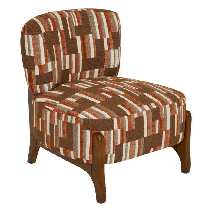 Fauteuil "Calix" ambre