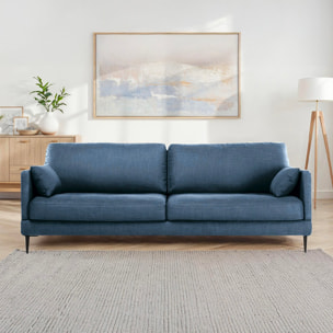 Canapé Tissu Droit Splendido - 3 Places