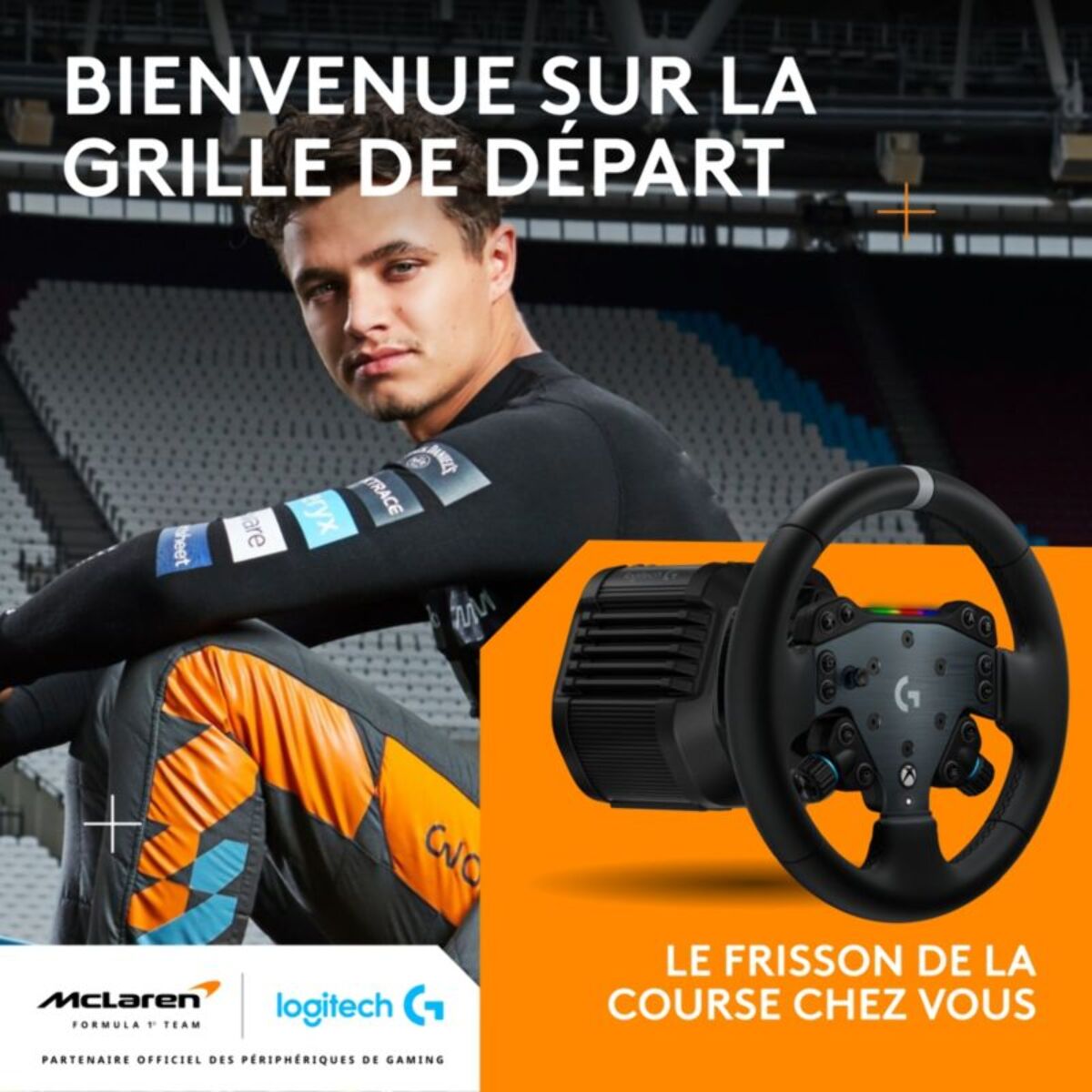 Volant LOGITECH G RS50 System Direct Drive pour Xbox/PC