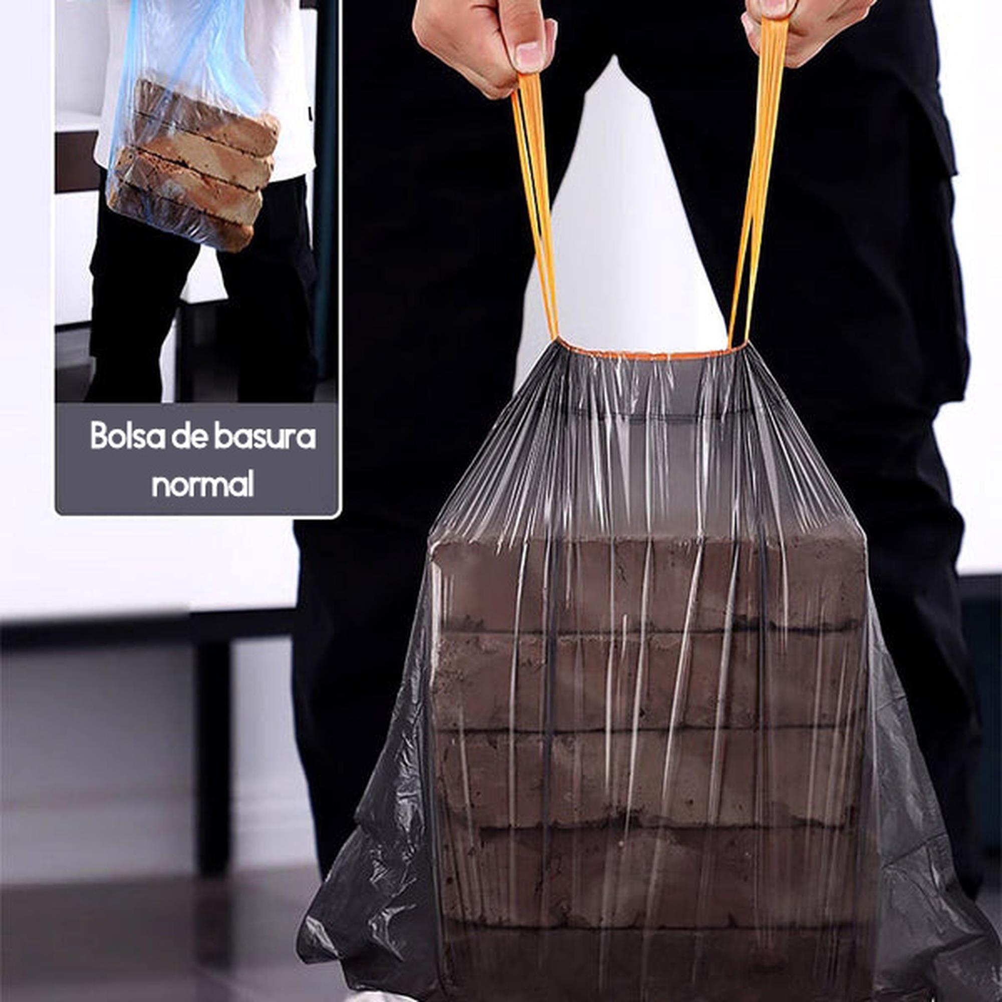 Joybos bolsa de basura en rollo con cordón. 40x50 cm: 10L