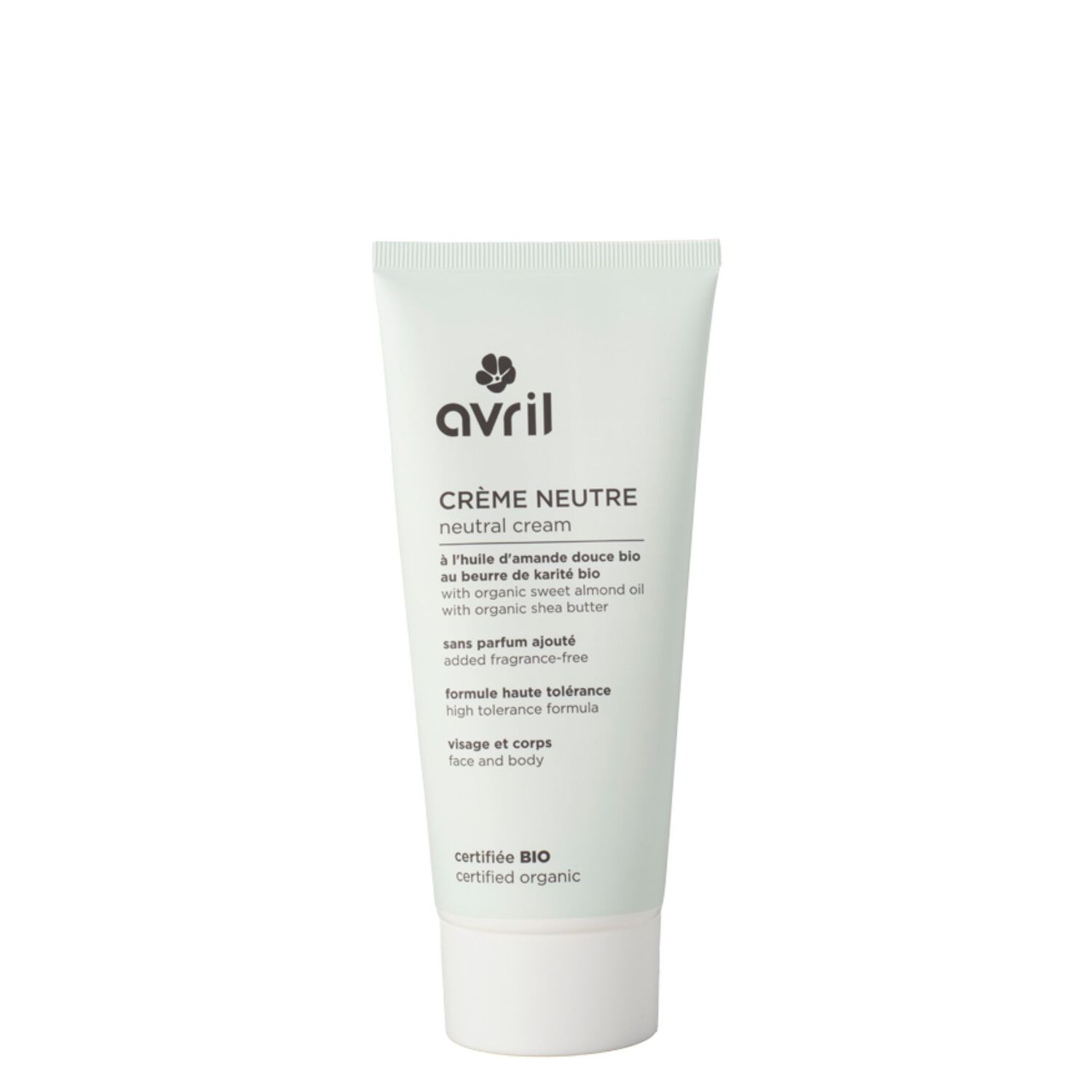 Crème Neutre - Crème Certifiée bio 20 ml