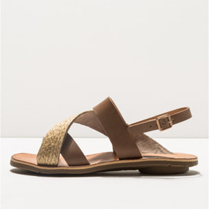 Sandalias S3123 RESTORED SKIN TAUPE / DAPHNI color Taupe