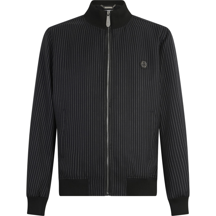 PHILIPP PLEIN Classic Tracksuit Jacket Stripes Stripes