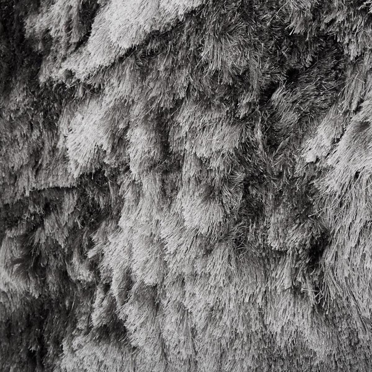 Tapis fait main Shaggy longues mèches Moodil, 45 mm