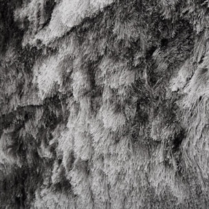 Tapis fait main Shaggy longues mèches Moodil, 45 mm