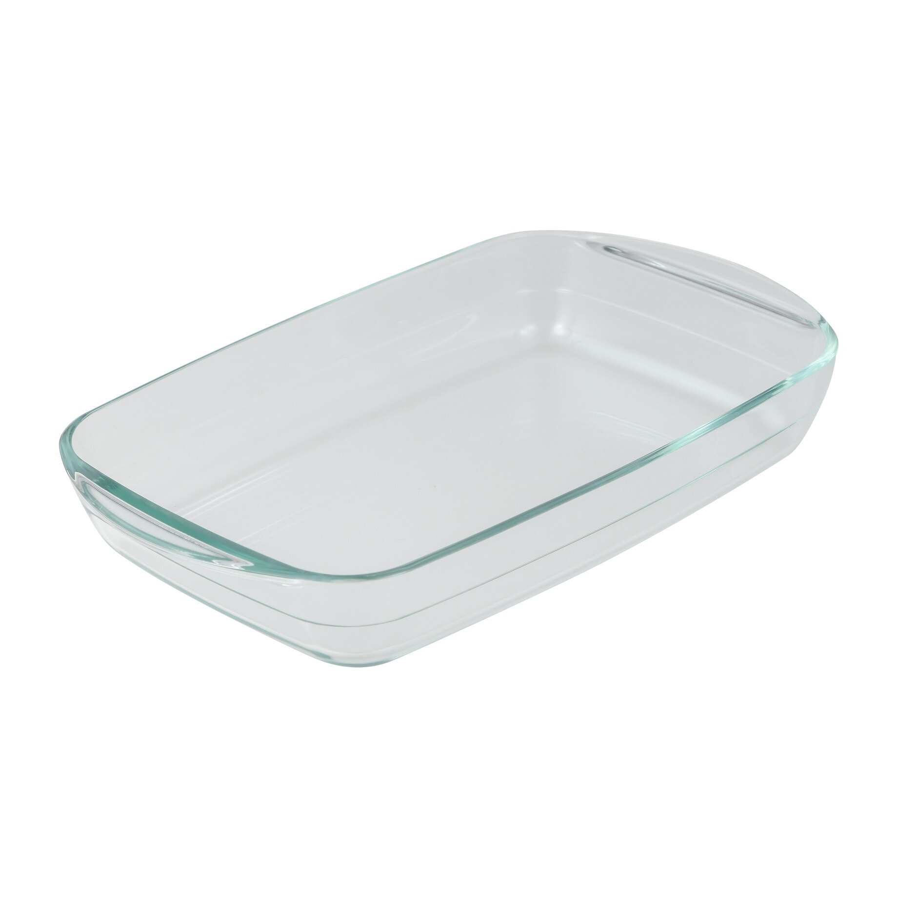 Fuente de horno rectangular 32,5x20,2x5,2cm - 2l vidrio borosilicato, resistente para cocinar y servir expert san ignacio