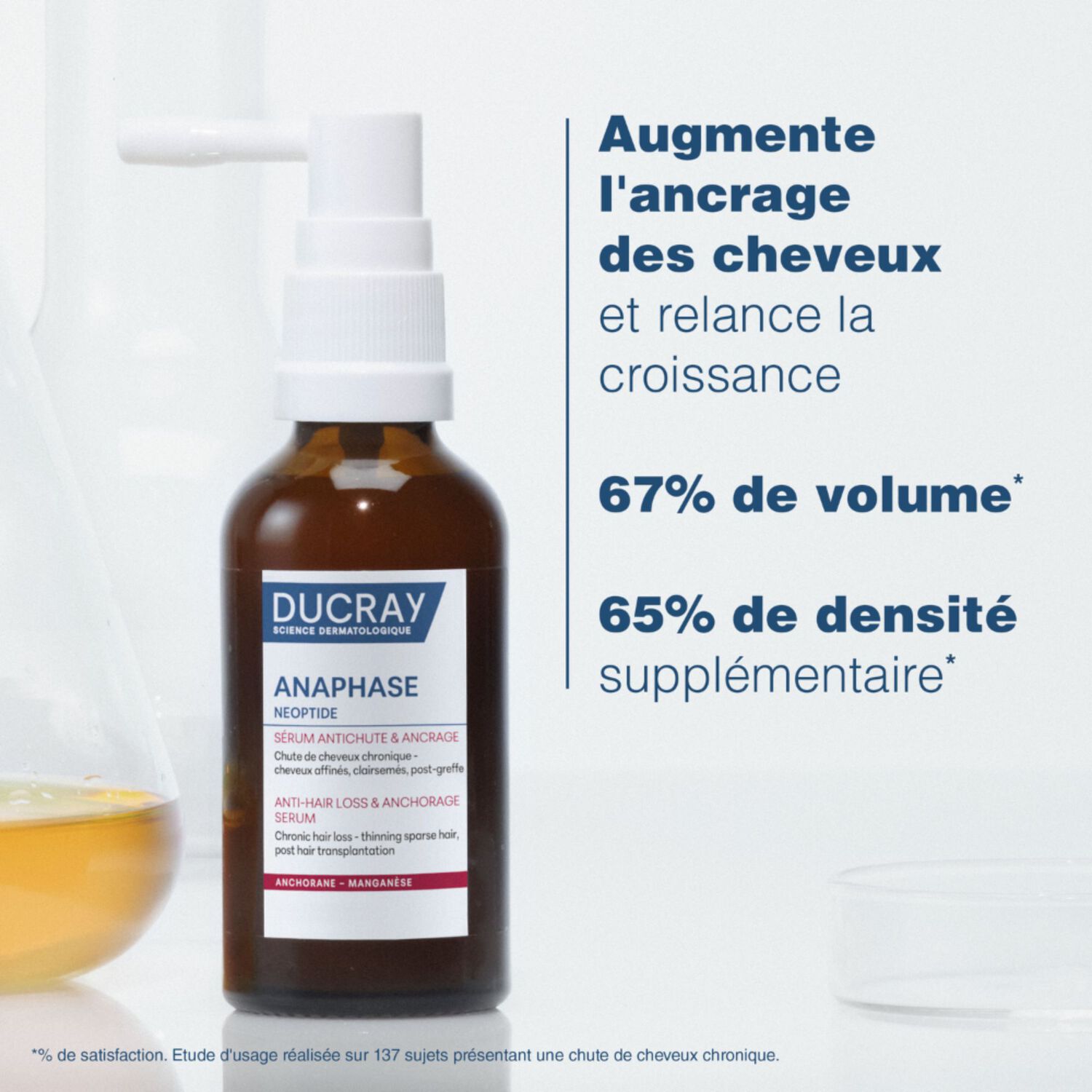 Ducray Sérum Antichute et Ancrage Anaphase Neoptide - Sérum Antichute et Ancrage 50ml