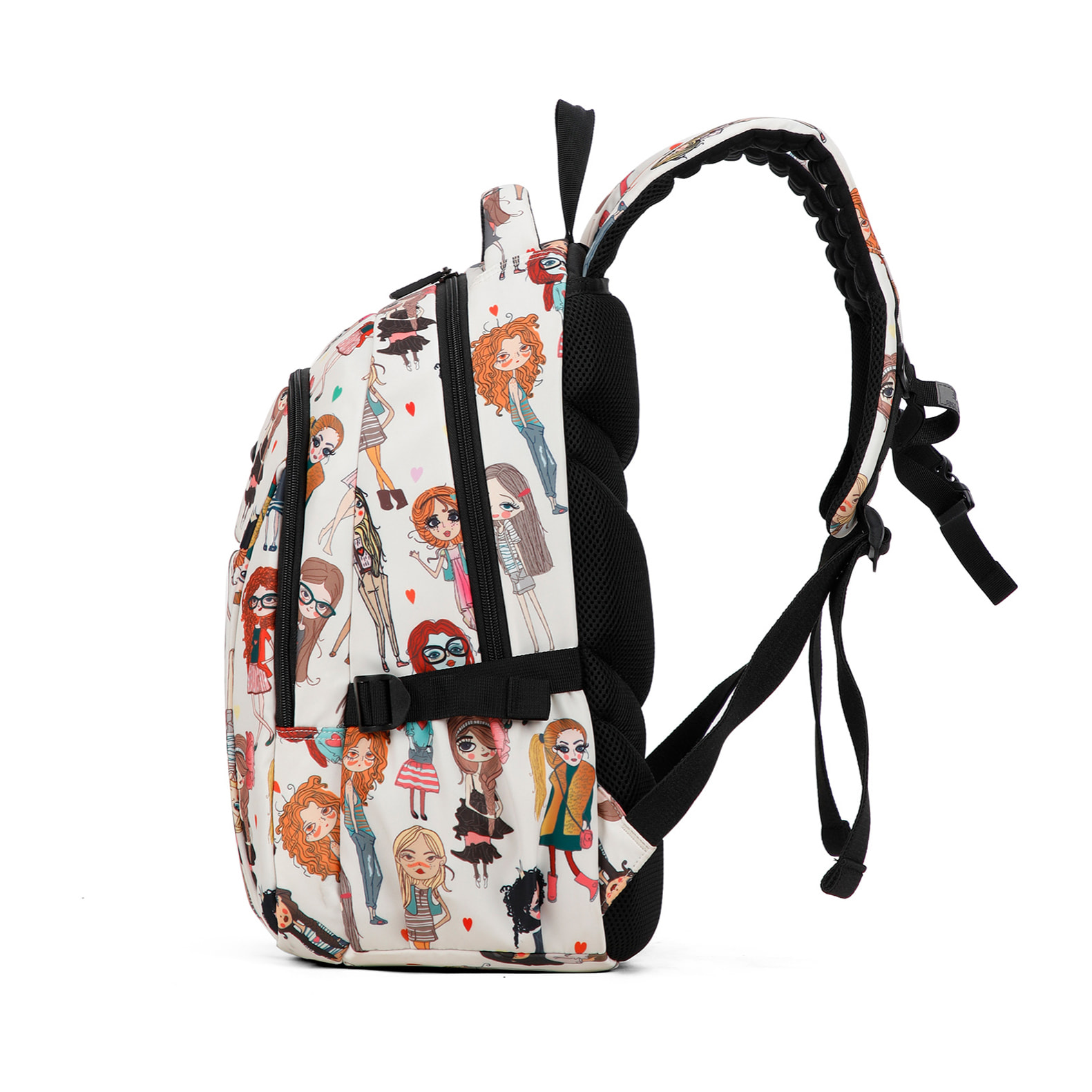 Zaino  da donna Textile Polyester 33x47x20 cm