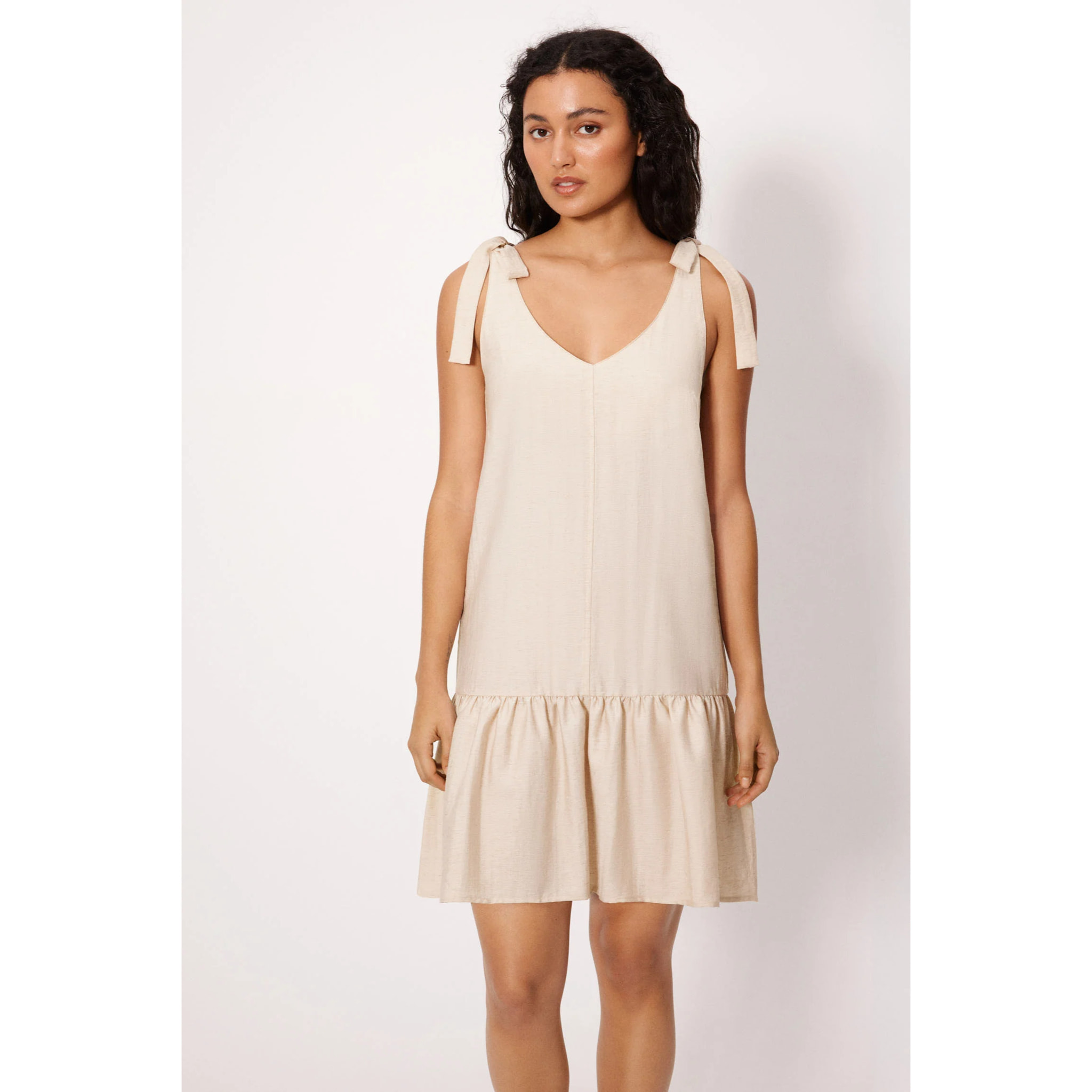 Vestito corto Marrone